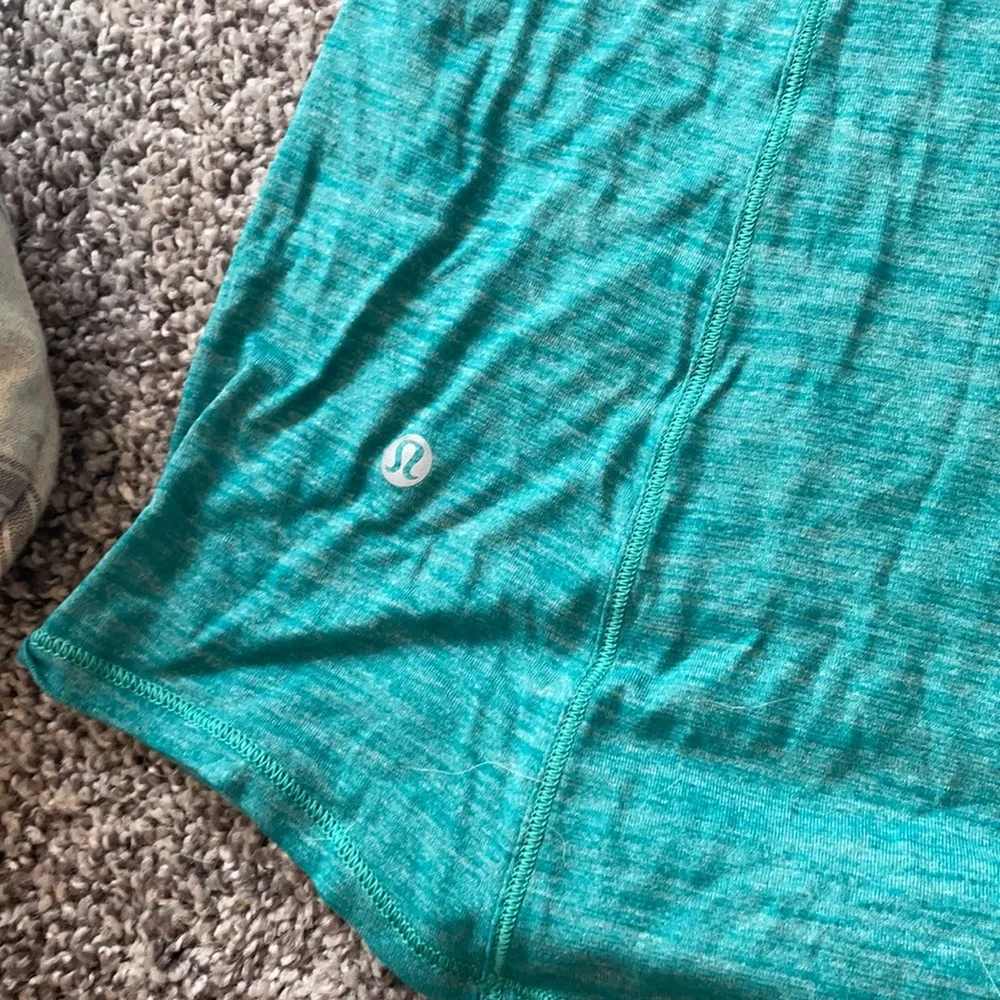 lululemon athletica Teal Racerback Tank